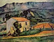 Paul Cezanne House in Provence oil